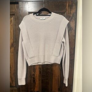 Aritzia Babaton Cream Wool Sweater